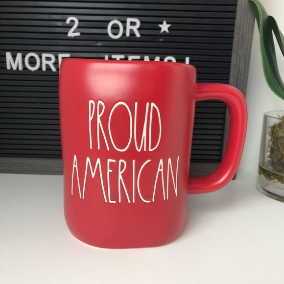 Rae Dunn Other - Rae Dunn PROUD AMERICAN mug New with tags